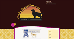 Desktop Screenshot of goldensunriseretrievers.net